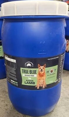 TRUE BLUE AUSSIE GRAIN FREE LAMB BARREL 20KG