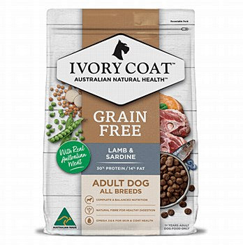 IVORY COAT GRAIN-FREE LAMB & SARDINE 13KG