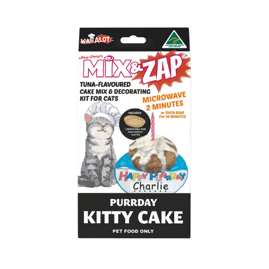 CAT HAPPY PURRDAY CAKE KIT