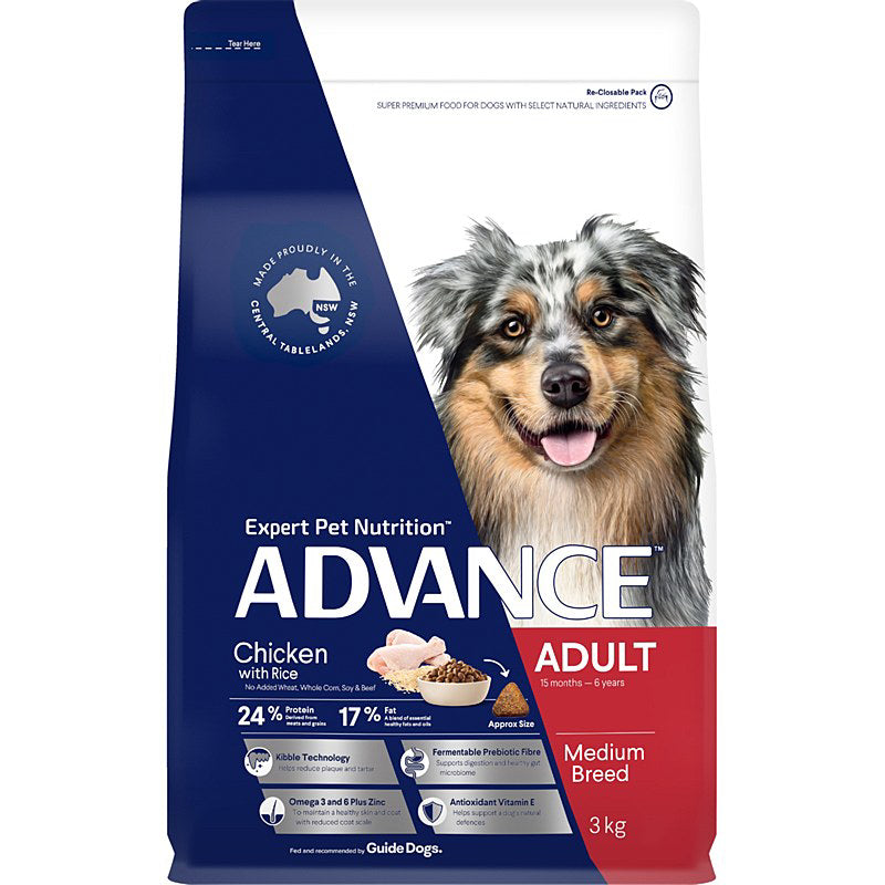 ADVANCE DOG ADULT MEDIUM BREED CHICKEN & RICE