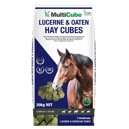 MULTICUBE LUCERNE & OATEN CUBES 20KG