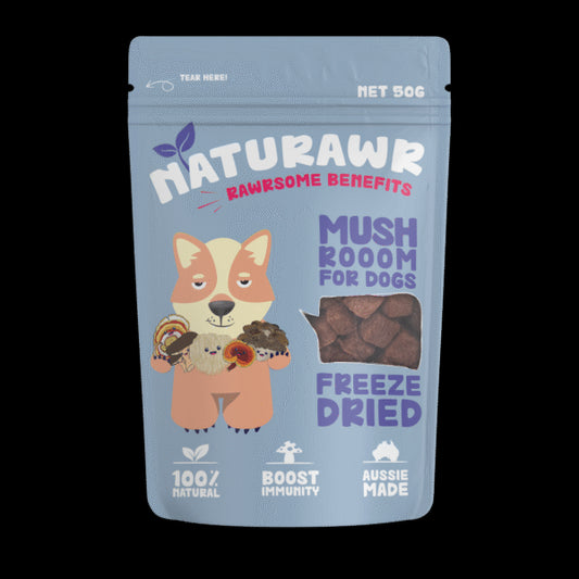 NATURAWR MUSHROOM FOR DOGS 50G