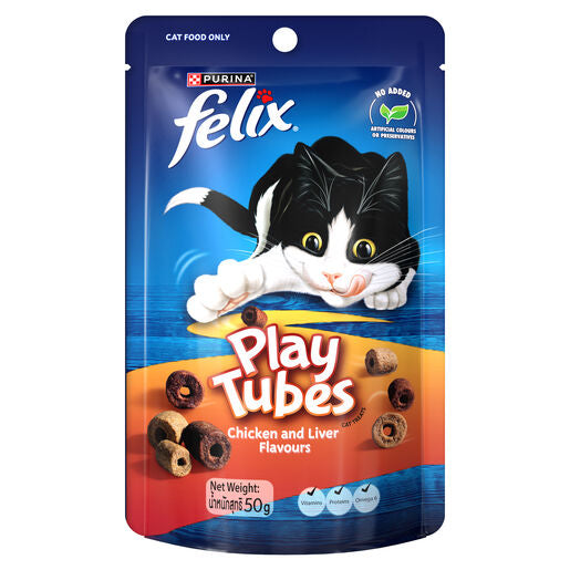 FELIX PLAY TUBES CHICKEN & LIVER 60G