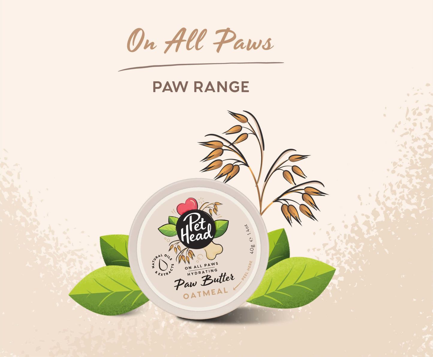 PET-HEAD ON ALL PAWS PAW BUTTER