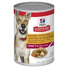 Hills Dog Adult Savory Stew Chicken & Veg 362g