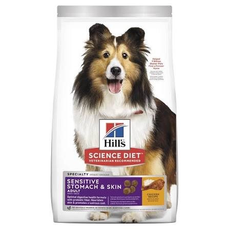 Hills Dog Adult Sensitive Stomach & Skin 1.81kg