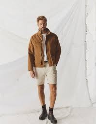 Drizabone Mens Light Weight Lumber Jacket Siltstone