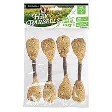 Bainbridge Small Animal Treat Barbells 4pk