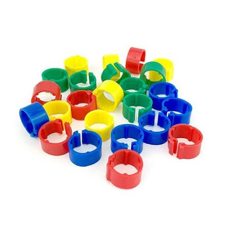 Bainbridge Mixed Poultry Leg Band Ring 8mm