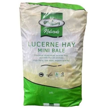 Green Valley Grains Lucerne Bale 22L