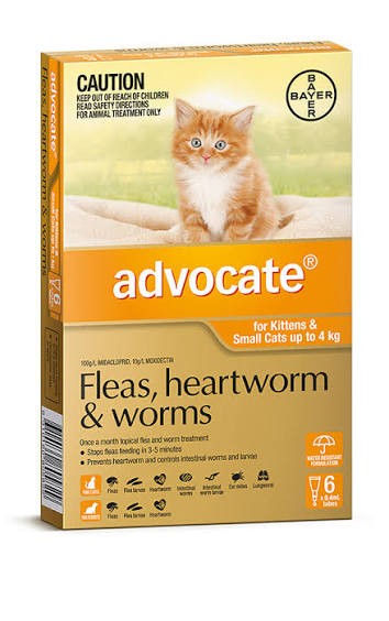 Advocate Spot On For Cats 0-4kg
