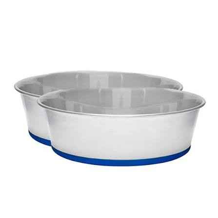 Stainless Steel Heavy Duty Rubber Base Bowls