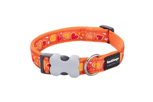 Red Dingo Cat Collar Breezy Love Orange