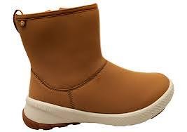 Bogs Womens Coral Mid Zip Chestnut