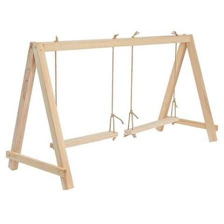Bainbridge Playground Double Chicken Swing