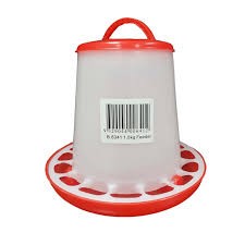 iPetz Poulty Feeders Red & White