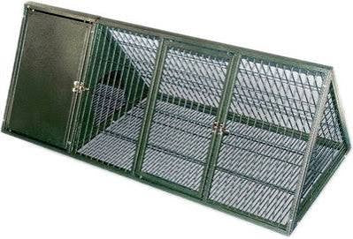 Showmaster Green Triangle Metal Sm-Animal Hutch