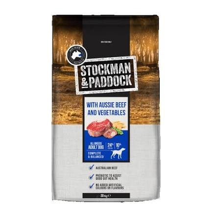 Stockman & Paddock Adult Beef & Veg 20kg