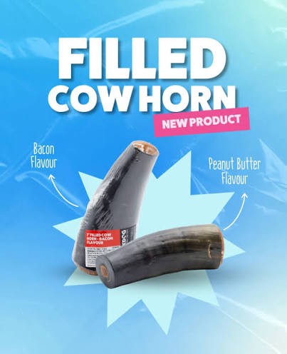 Blackdog Cow Horn Filled