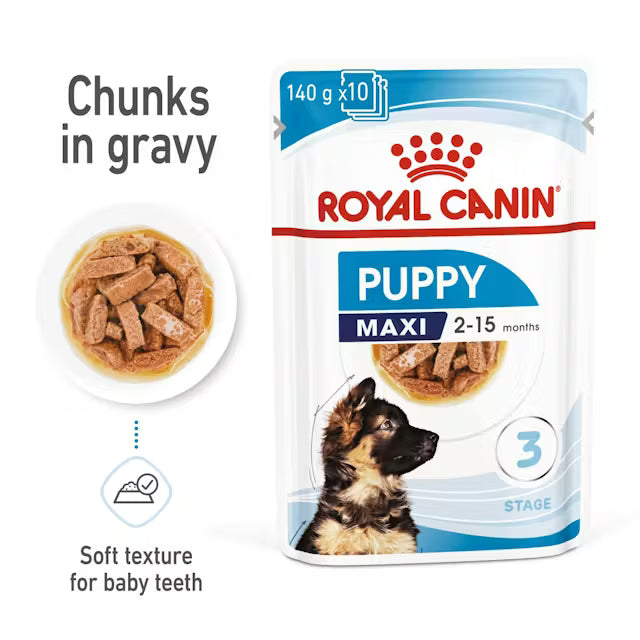 ROYAL CANIN PUPPY MAXI WET 140G