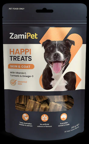 ZAMIPET HAPPI TREATS SKIN & COAT 200G